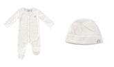KIPP BABY 2PC TERRY FOOTIE & HAT